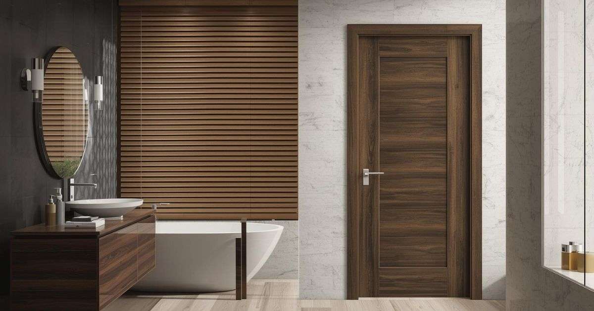 PVC Bathroom Door​