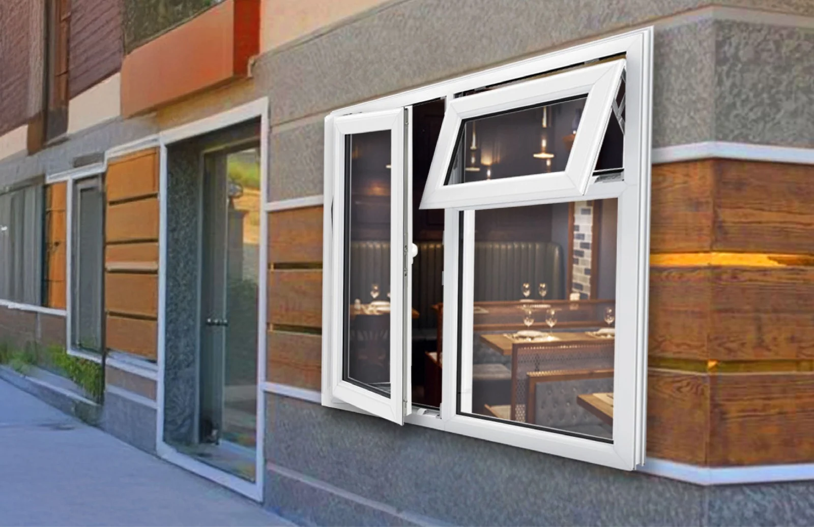 uPVC Combination Windows