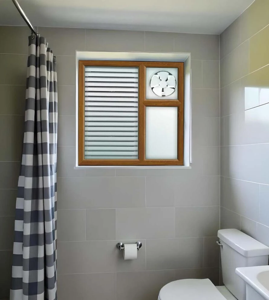 upvc louver window with exhaust fan home